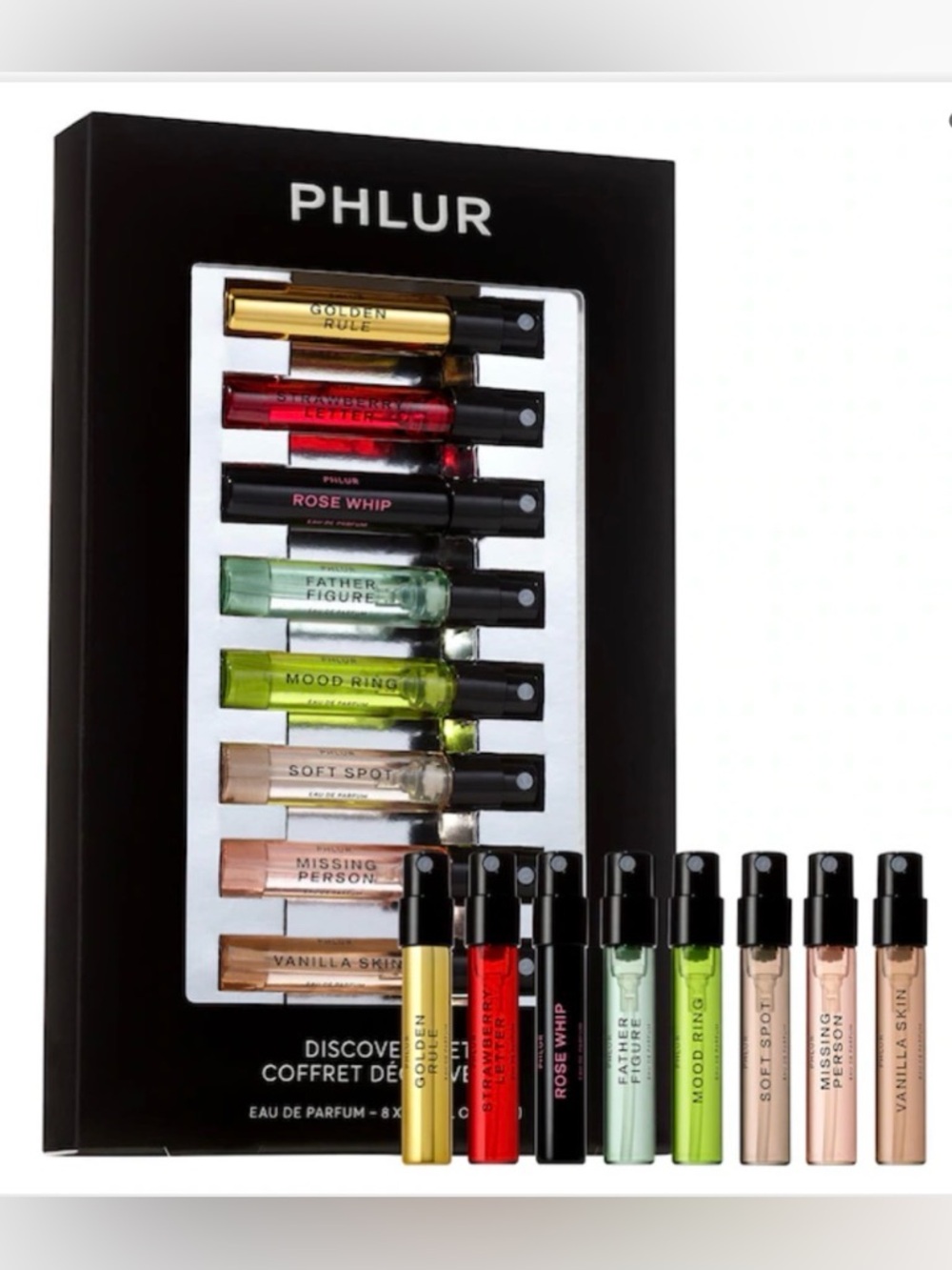 PHLUR - 8pc Eau de Parfum Fragrance Discovery Set - NEW - Picture 3 of 13
